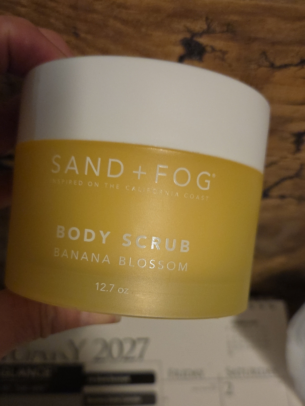 Sand + Fog Banana Blossom Body Scrub —